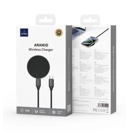 Wiwu Aramid Wireless Charger 15W Wi-W034