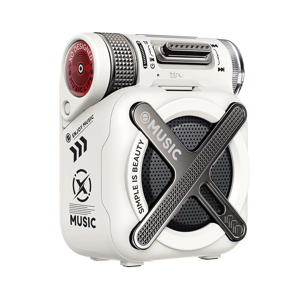 xp-f72 Mechanical Bocina Armor Portatil XO-F72 White - Imagen 1