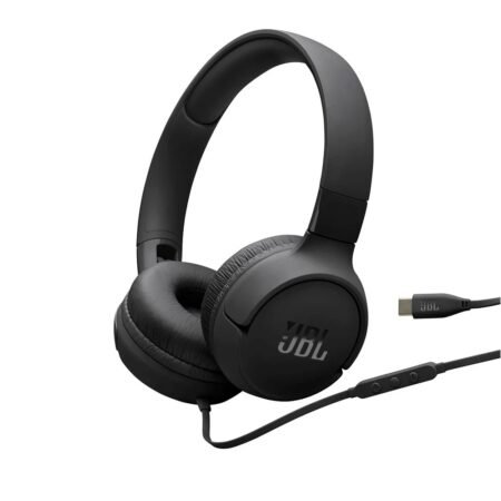 JBL Tune 520C USB-C Hi-Res Audio Black
