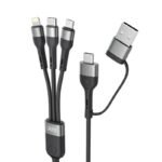 6 in 1 Charging Cable USB-A / Type C a Micro, iP, Type C XO-NB254