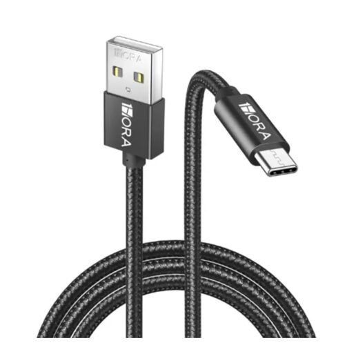 1Hora 1M Cable Type C 2.4A For Charging And Data