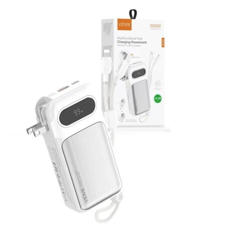 VIDVIE Multifunctional Charging Power Bank 10000mAh PB796