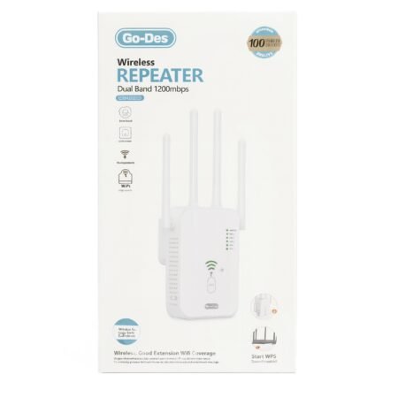 Wireless Repeater Dual Band 1200MBPS 2.4G Y 5G GD-WPS03