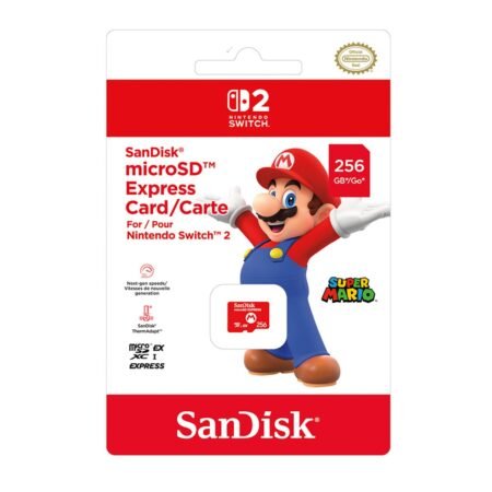 Sandisk MicroSD Express Card 256GB SuperMario