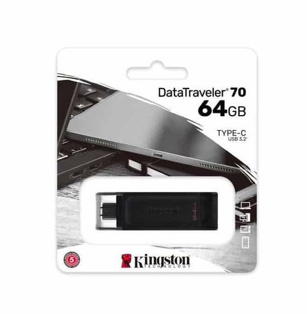 05302 Kingston Memoria USB-C 64GB - Imagen 1