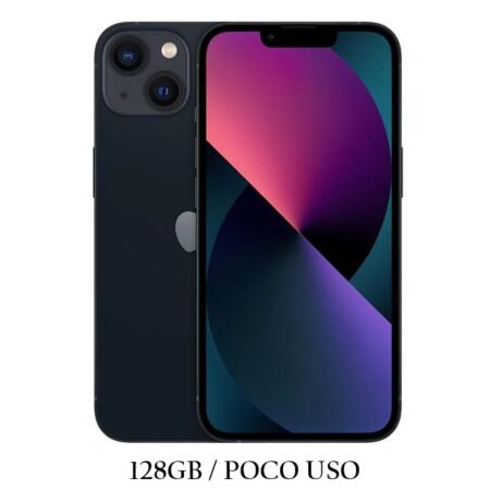 iPhone 13 128GB Azul Oscuro Poco Uso 100% Chip
