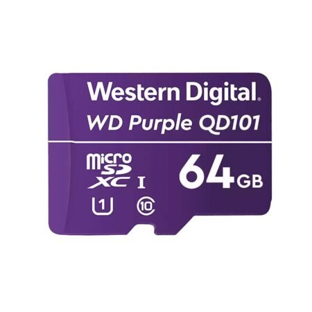 Western Digital WD Purple para Camaras 64GB