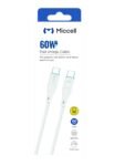 60W Fast Charge C a C blanco 1m