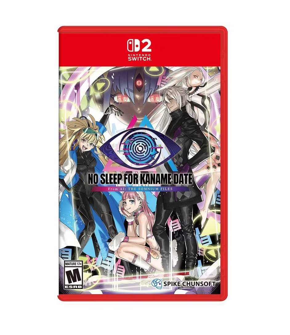 no sleep No Sleep For Kaname Date From AI The Somnium File SW2 Includes Stickers - Imagen 1