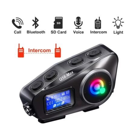 Intercom para Moto Helmet Headset Wireless Q58-MAX
