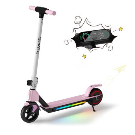 Kids Electric Scooter Patineta Simate S2 Rosada