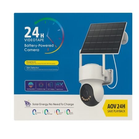 Camara Solar 4G Wireless KM-9025-4G 4.0MP
