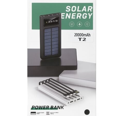 PowerBank Solar Energy 20000mAh T2