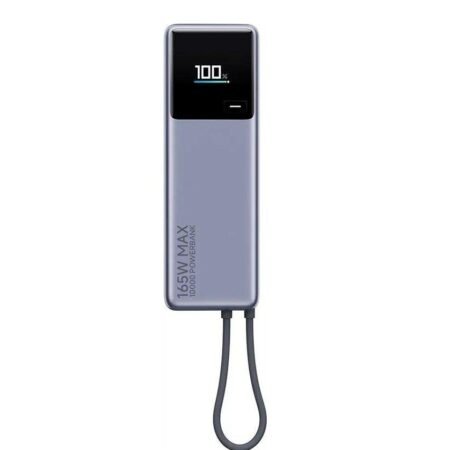 165W Power Bank 10000mAh Cable Integrado