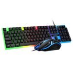 Teclado y Mouse TF230 Rainbow Backlit