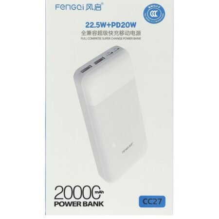 PowerBank 22.5w PD20W Fengqi CC27 20000 mAh
