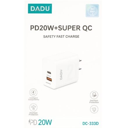 PD20W Super QC Safety Fast Charge DC-333D