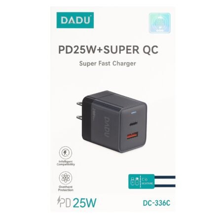 PD25W Super QC Super Fast Charger DC-336C