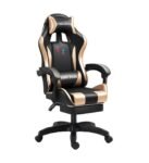 Silla Gamer Dorado con Negro
