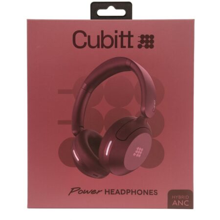 Cubitt Power Headphones ANC CT-PWANC4V Vinotinto
