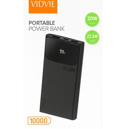 VidVie Portable PowerBank 10000mAh 22.5W PB7026