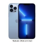iPhone 13 Pro Max 512GB Blue Poco Uso 93% Chip