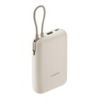 Xiaomi Power bank 10000mah  Integrated Cable White