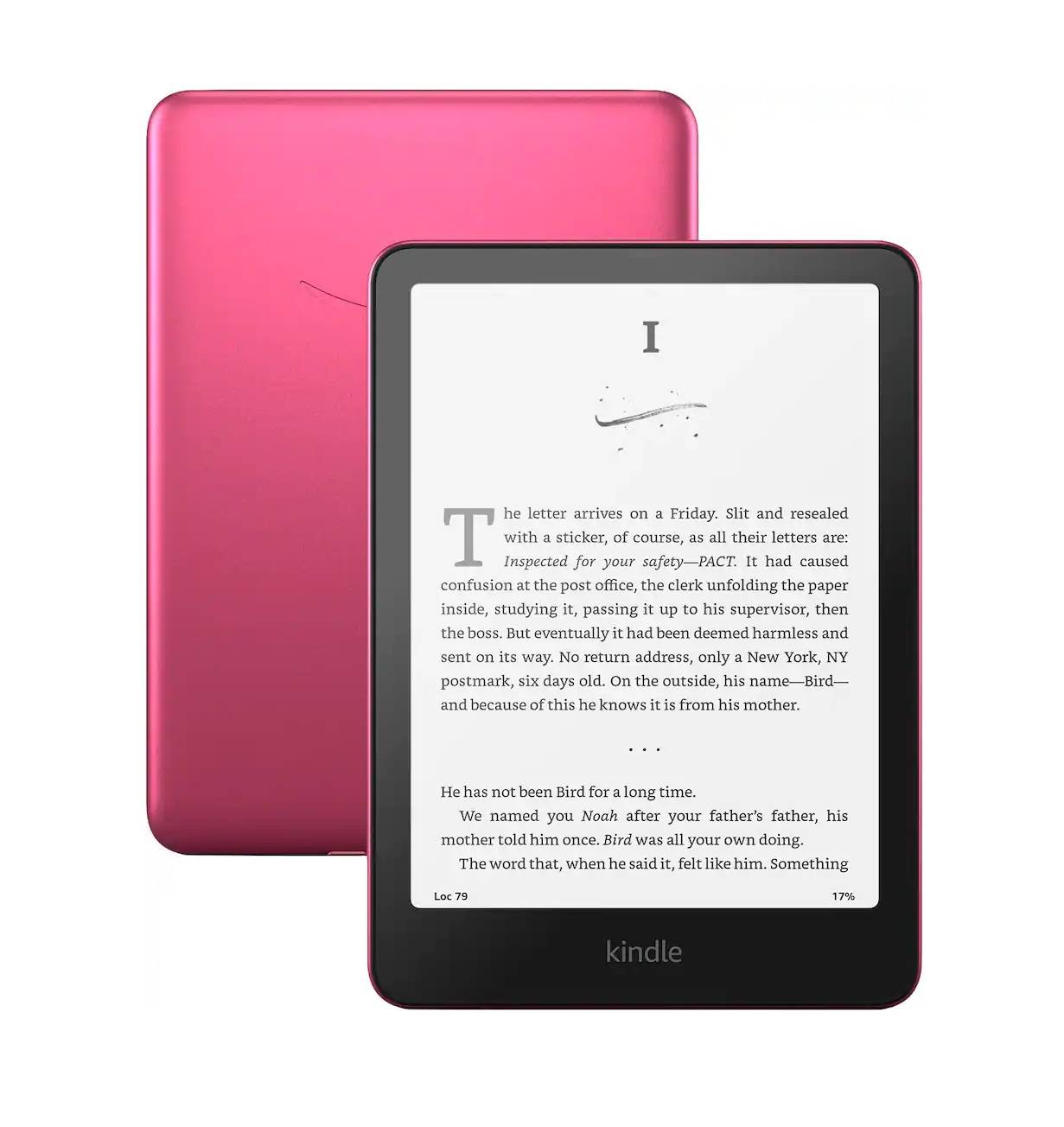 Kindle PaperWhite Signature Edition Gen 12 32GB Metallic Raspberry