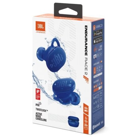 Endurance Race 2 48H Twislock Active Noise Cancelling Blue