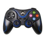 Gamepad Control para Ps4 Motor Vibration XO-GP5 Black Blue