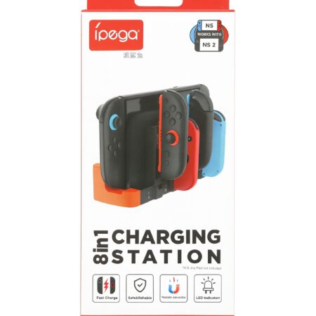 8 en 1 Charging Station Nintendo Switch 2 PG-SW2186
