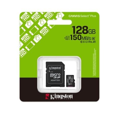 Kingston Micro SD 128GB V10 Canvas Select Plus