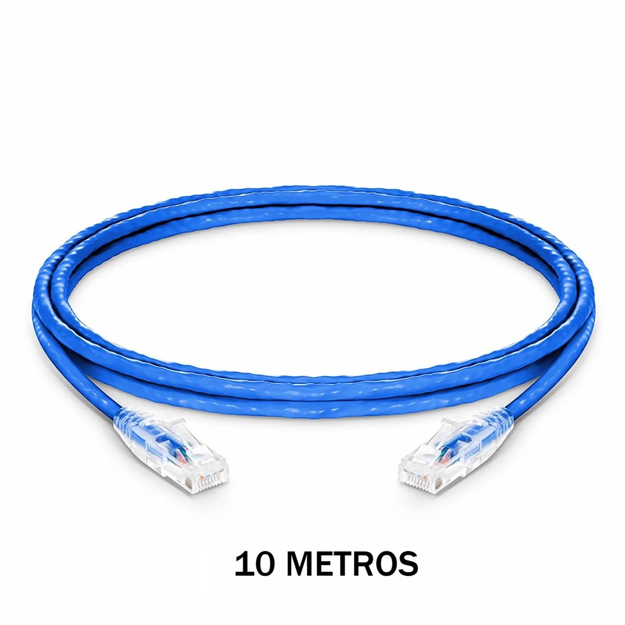 RED 10M Cable de Red 10 Metros Azul CAT 6 Network Cable DSY-9501-10M - Imagen 1