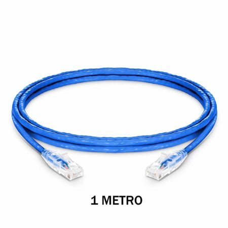 Cable de Red 1 Metros Azul CAT 6 Network Cable DSY-9501-1M