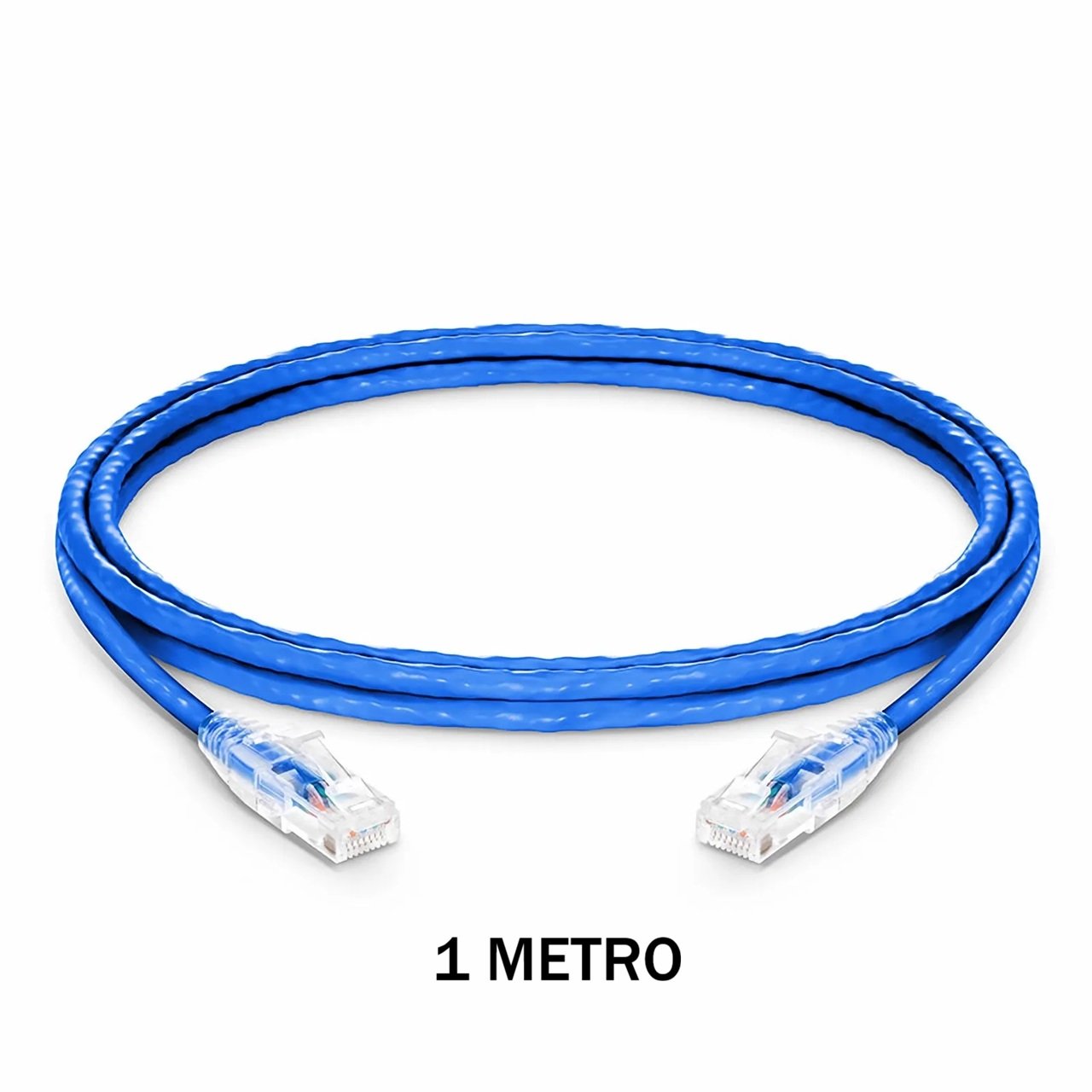 RED 1M Cable de Red 1 Metros Azul CAT 6 Network Cable DSY-9501-1M - Imagen 1