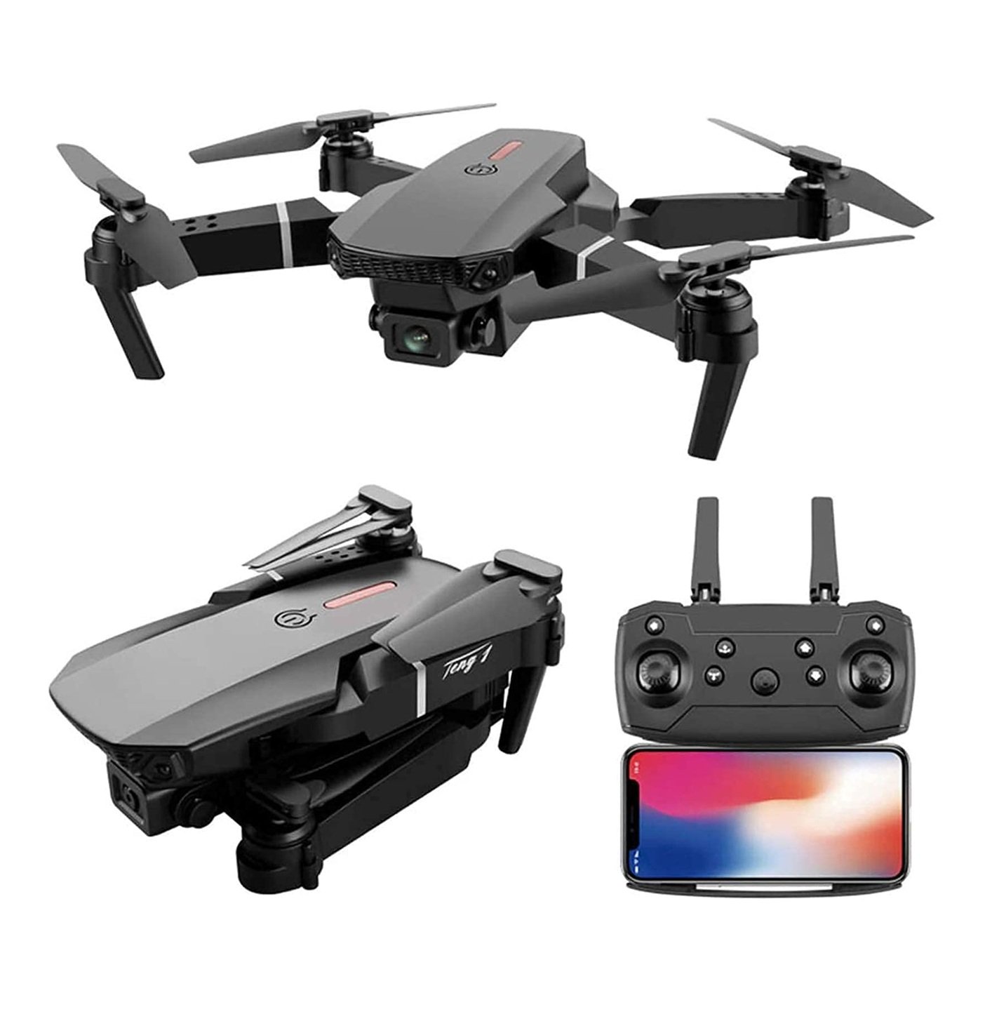 drone e88 Drone E88 con Camara y Control +14 - Imagen 1