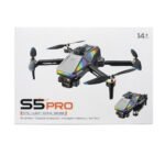 Drone S5 Pro con Luz RGB +14 Ages Black