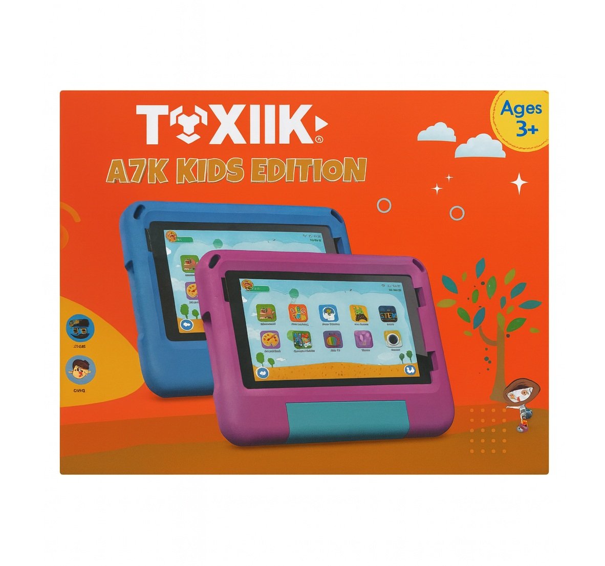tokiix Toxiik Tablet A7K Kids Edition Age +3 - Imagen 1