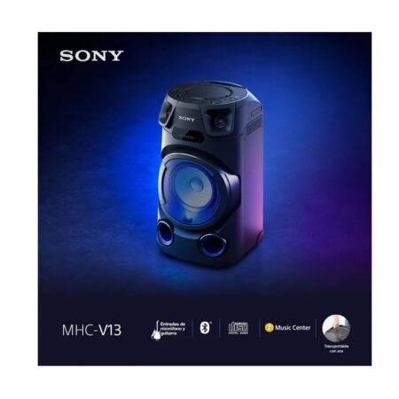 Torre De Sonido Bocina MHC-V13//M LA9 SONY Luces