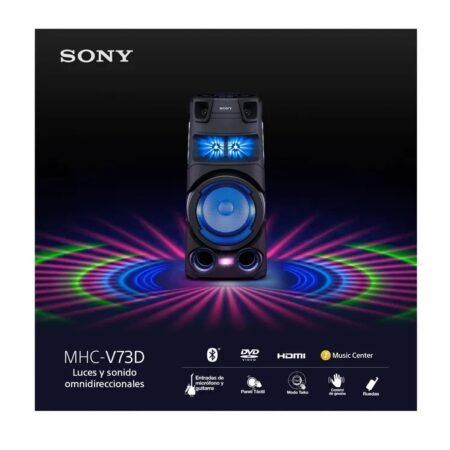 Equipo de Sonido Sony Bocina MHC-V73D//M LA9