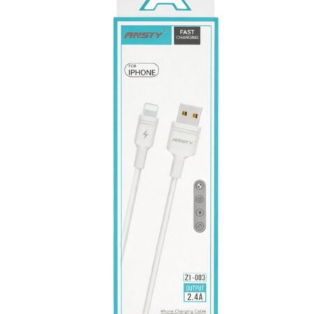 Ansty Fast Charging para iPhone USB A Lightning ZI-003