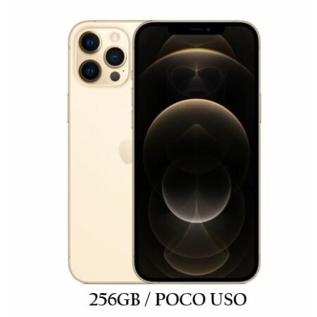 iPhone 12 Pro Max 256GB Dorado Poco Uso 91% Grado A