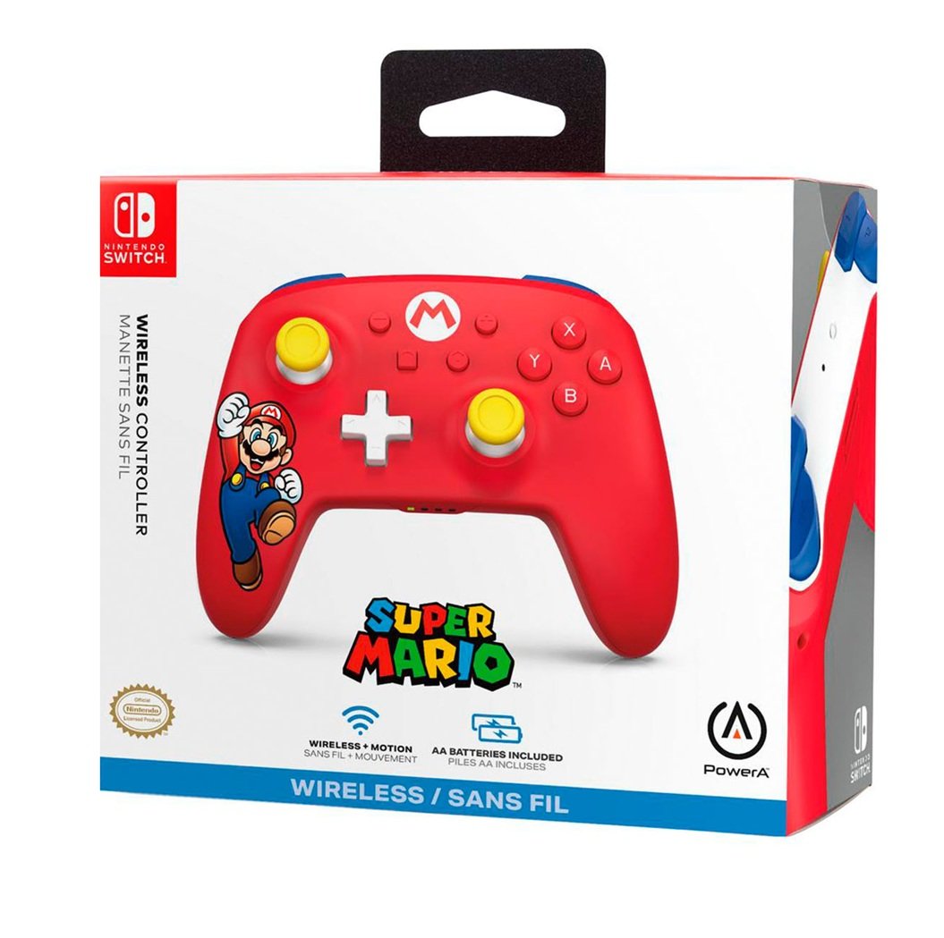 5511 Wireless Controller Manette Works Witch SW2 Super Mario NSGP0309-01V - Imagen 1