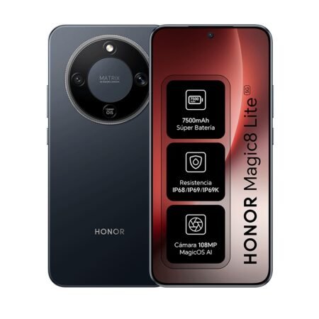 Honor Magic 8 Lite 8GB 512GB Negro Medianoche