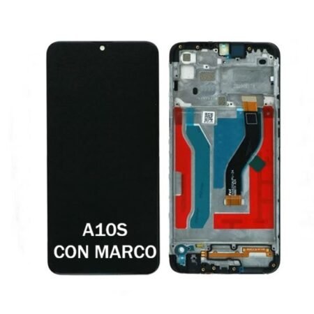 Pantalla Para Samsung A10S ORI Con Marco Negro + Instalacion
