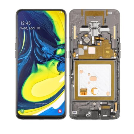 Pantalla para Samsung A80 Servi Pack Original + Instalacion