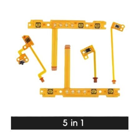 Cable flexible de botón ZL ZR L SL SR de repuesto para Kit