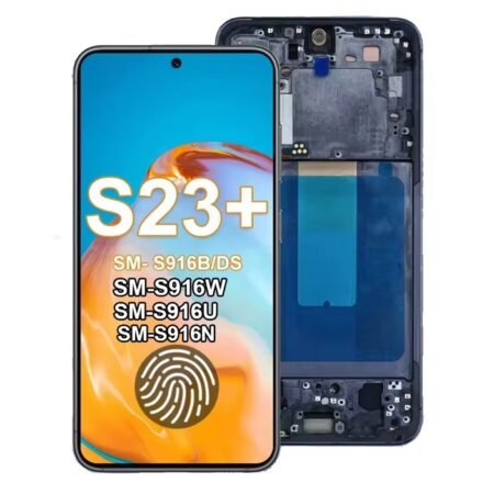 Pantalla Para Samsung S23 Plus ORI Con Marco Negro + Instalacion