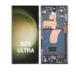 Pantalla Para Samsung S23 Ultra ORI Con Marco Negro + Instalacion