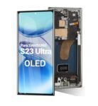 Pantalla Para Samsung S23 Ultra OLED Con Marco Negro + Instalacion